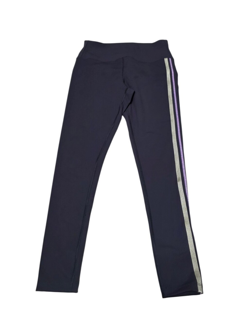 Free People Movement Leggings With Tuxedo Stripes One Leg